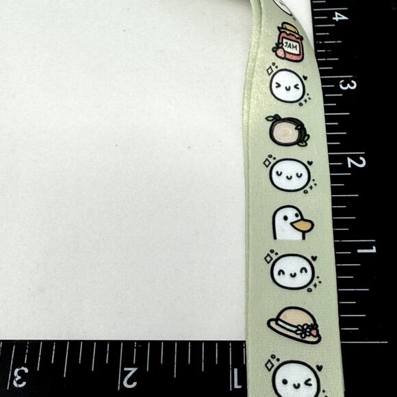 The Coffee Monsterz Co Emoti Lanyard Plastic ID Cardholder RARE TCMC Flower - Picture 3 of 5